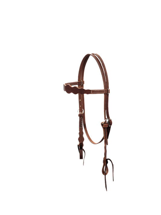 Scallop Brow Headstall #21210